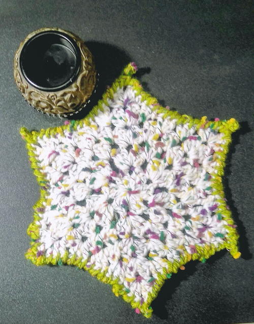 Granny Star Placemat Granny Star Placemat