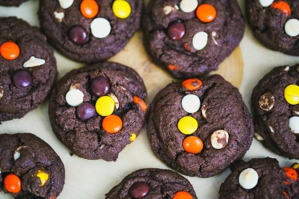Reeses Peanut Butter Chocolate Fudge Cookies Reese’s Peanut Butter Chocolate Fudge Cookies