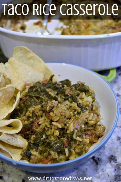 Taco Rice Casserole Taco Rice Casserole