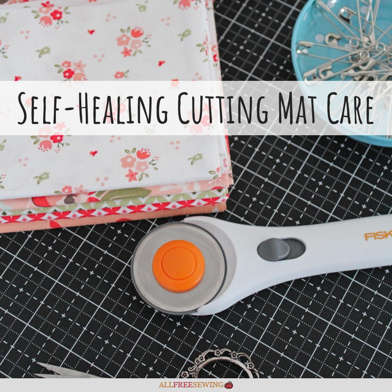 Self Healing Cutting Mat Care Allfreesewing Com