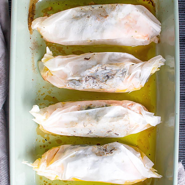 Salmon in Parchment Paper Salmon in Parchment Paper