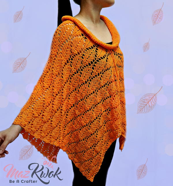 Turning Leaves Poncho Turning Leaves Poncho