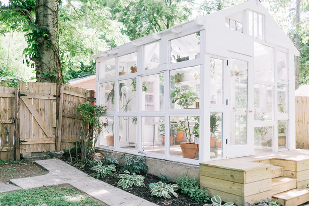 Garage to Greenhouse DIY | DIYIdeaCenter.com