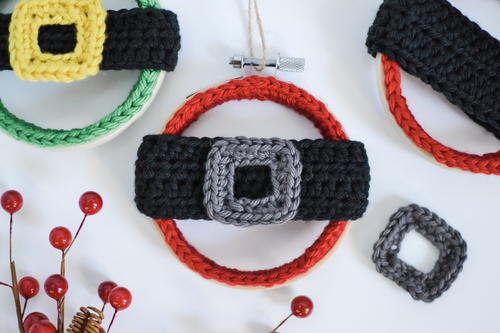 Santa Belt Ornament Santa Belt Ornament