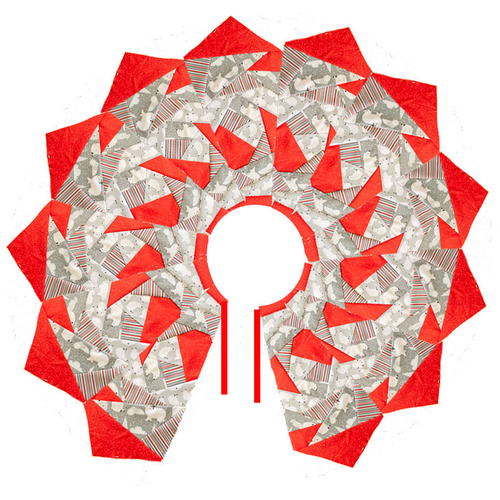 Quilted Christmas Tree Skirt Pattern Quilted Christmas Tree Skirt Pattern