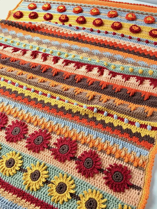 Autumn Rhapsody Blanket Autumn Rhapsody Blanket