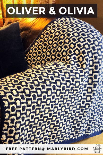Oliver and Olivia Crochet Blanket Oliver and Olivia Crochet Blanket
