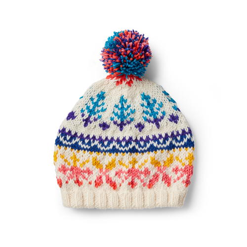 Candy Coated Fair Isle Hat Pattern Candy Coated Fair Isle Hat Pattern