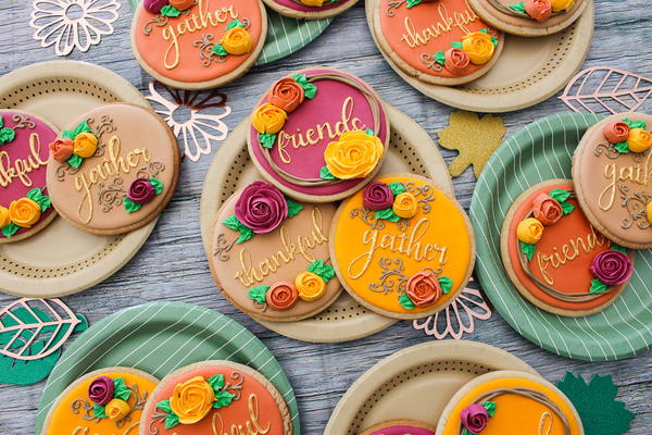 Friendsgiving Cookies Friendsgiving Cookies