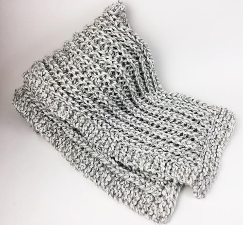 Beginner Fishermans Rib Scarf Beginner Fisherman's Rib Scarf