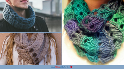 26 Crochet Infinity Scarf Patterns (+ Infinity Cowls!)