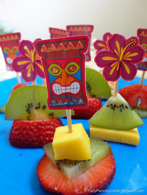 Printable Luau Cocktail Picks Printable Luau Cocktail Picks