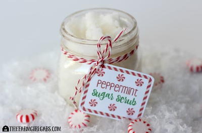 Peppermint Sugar Scrub