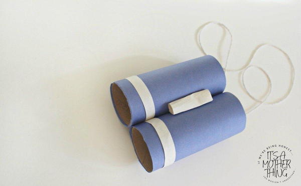 Weather Watcher Construction Paper Binoculars Kid Craft Free Printable Weather Watcher – Construction Paper Binoculars Kid Craft + Free Printable