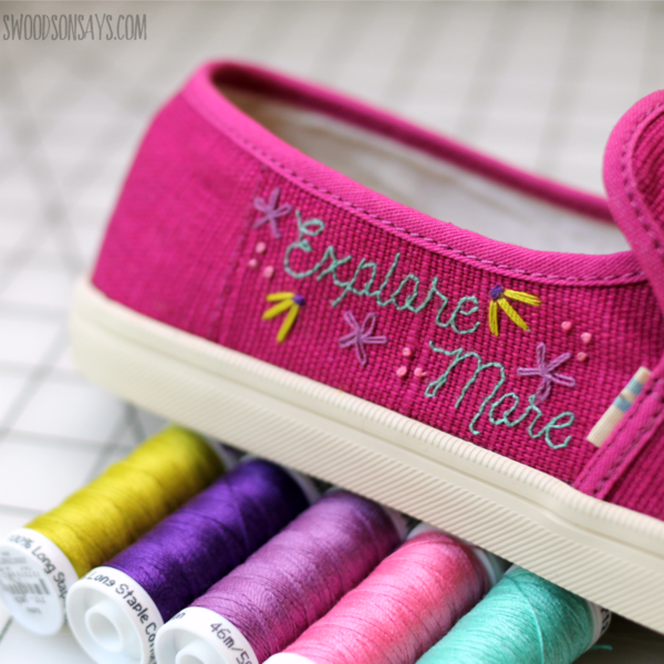 Hand embroidered shoes Hand embroidered shoes