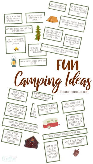 Campfire chat starters printable Campfire chat starters printable