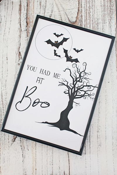 Halloween boo printable art Halloween boo printable art