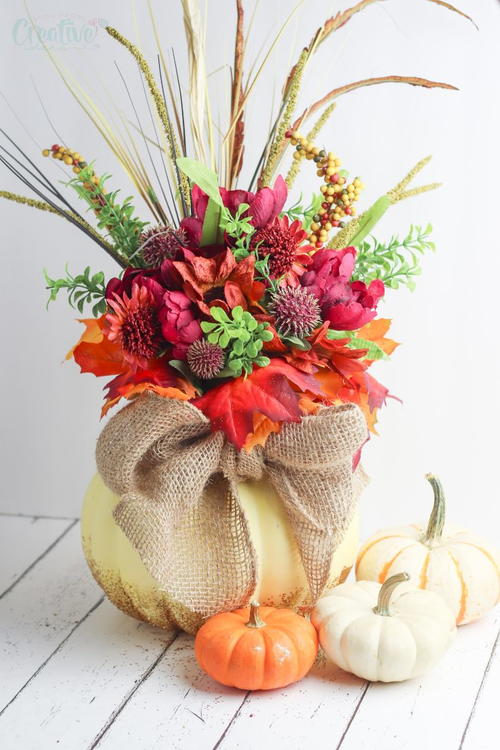 PUMPKIN CENTERPIECE PUMPKIN CENTERPIECE