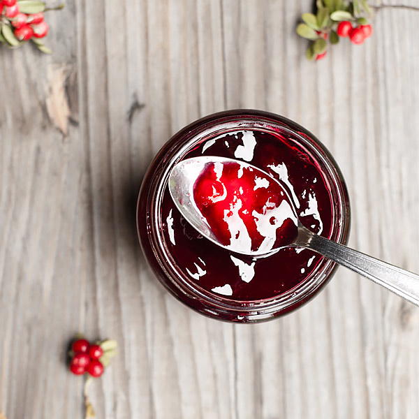Homemade Lingonberry Jam Homemade Lingonberry Jam