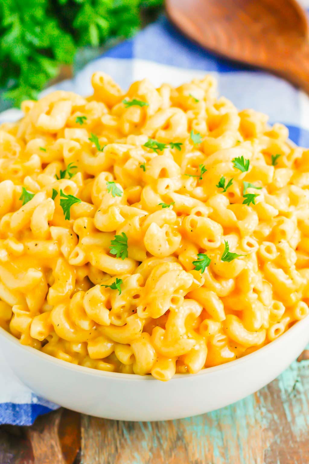 instant pot macaroni and cheese with cauliflower