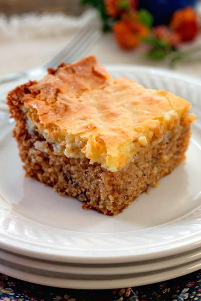 Cream Cheese Topped Apple Cake Cream Cheese Topped Apple Cake