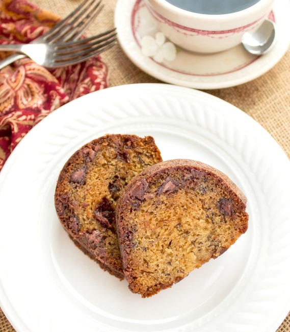 Banana Chocolate Chip Cake Banana Chocolate Chip Cake