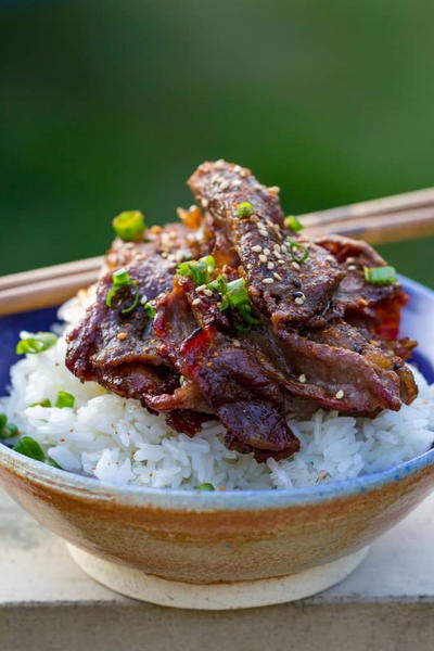 Traeger Grilled Beef Bulgogi