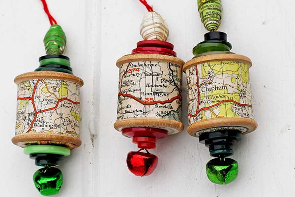 Map Thread Ornaments Map Thread Ornaments