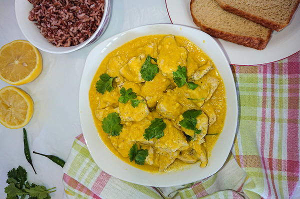 Lemon mustard chicken Lemon mustard chicken