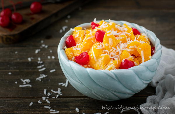 Ambrosia Salad - Old Style Ambrosia Salad - Old Style