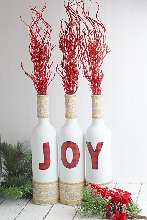 Wine Bottle Centerpieces Wine Bottle Centerpieces