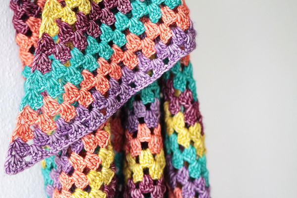 Granny XL winter shawl Granny XL winter shawl