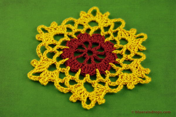 Crochet Lace Flower Hexagon Crochet Lace Flower Hexagon