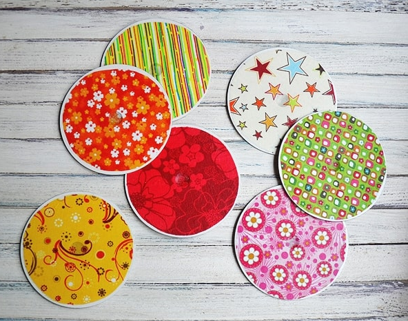 Recycled CD Coaster Recycled CD Coaster