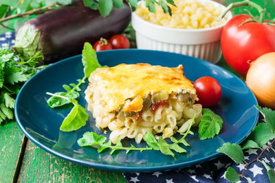 Cheese Eggplant Pasta Casserole Cheese Eggplant Pasta Casserole