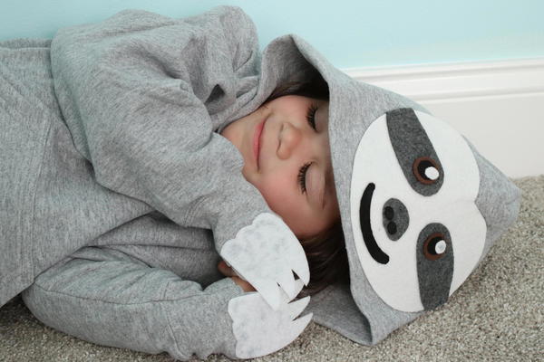 No-Sew Sloth Hoodie No-Sew Sloth Hoodie