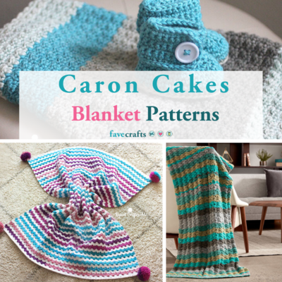 7 Caron Cakes Blanket Patterns