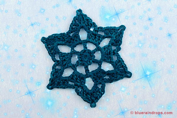 Crochet Snowflake Corfu Crochet Snowflake Corfu