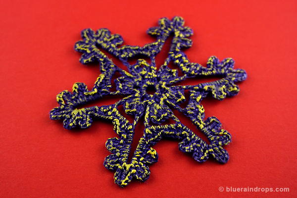 Crochet Snowflake Samos Crochet Snowflake Samos