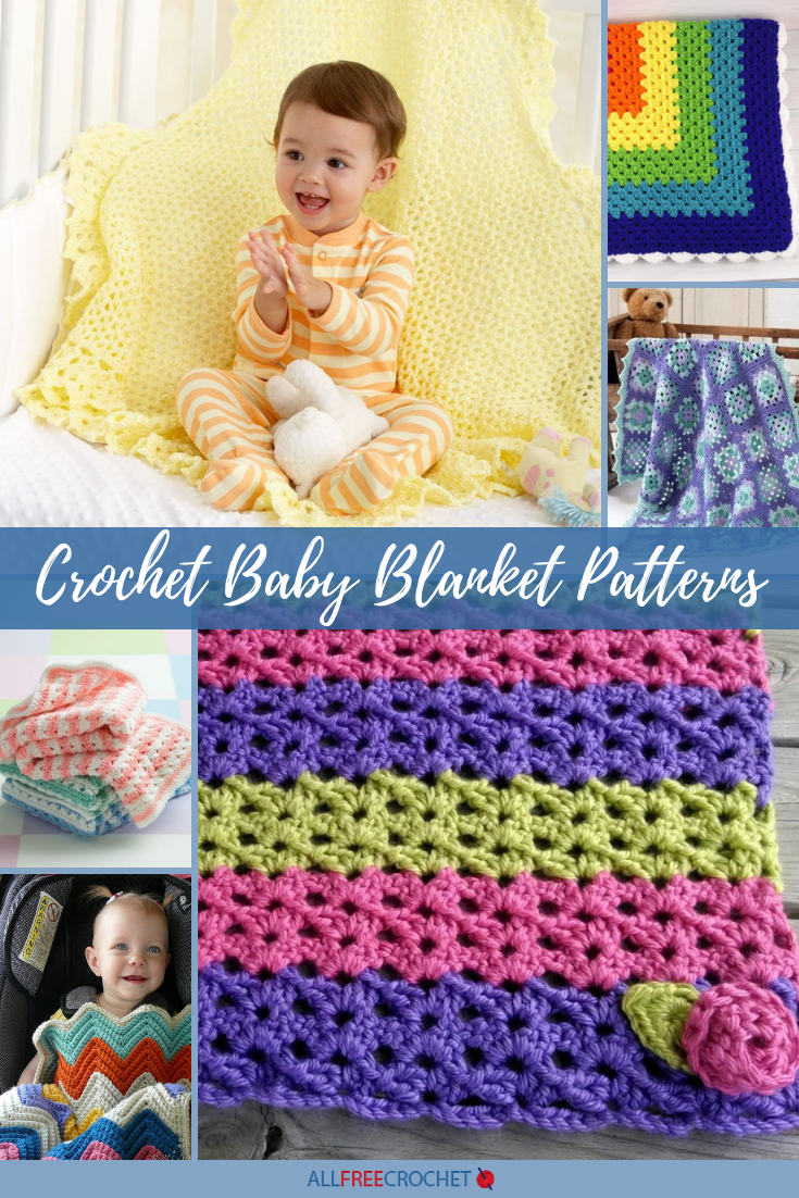 crochet blanket for baby girl