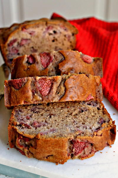 Strawberry Bread with Whipped Strawberry Butter Strawberry Bread with Whipped Strawberry Butter