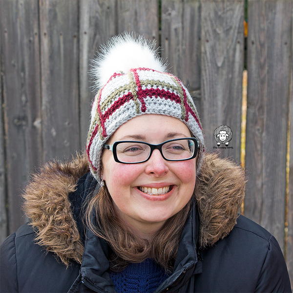 Crochet Tartan Beanie Crochet Tartan Beanie