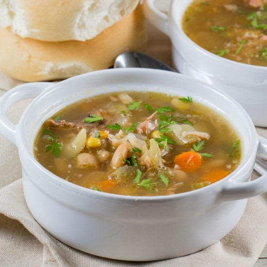 Ham Bone Soup Slow Cooker Ham Bone Soup (Slow Cooker)