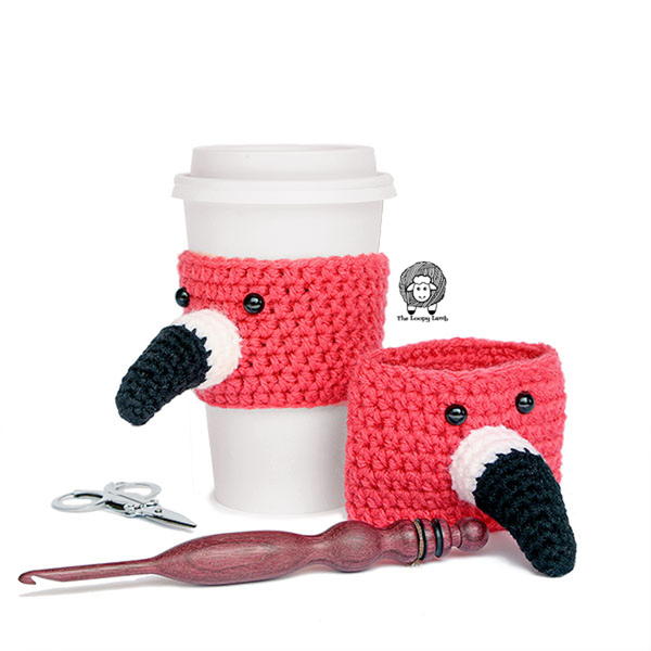 Flamin-To-Go Flamingo Cup Cozy Flamin-To-Go Flamingo Cup Cozy