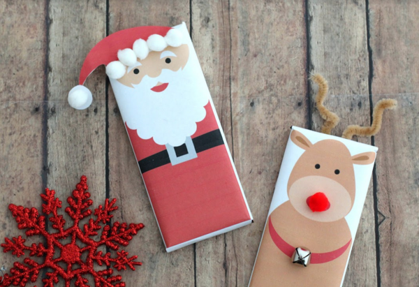 Christmas Candy Bar Wrappers Christmas Candy Bar Wrappers