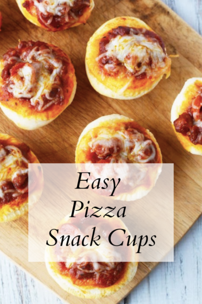 Pizza Appetizer Snack Cups Pizza Appetizer Snack Cups