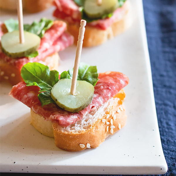 Salami Party Appetizer Salami Party Appetizer