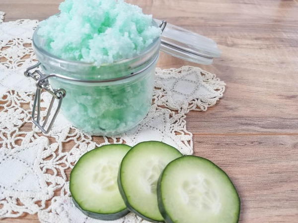 Cucumber Mint Sugar Scrub Cucumber Mint Sugar Scrub