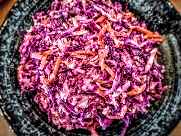 No-mayo coleslaw No-mayo coleslaw