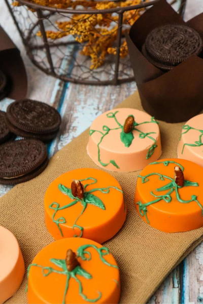 Pumpkin Oreos Pumpkin Oreos